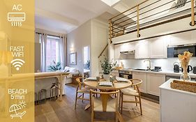 New!Chic Oasis Apt, Heart Of Nice, Family Friendly, Walking To The Beach!